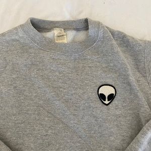 Brandy Melville alien crew neck